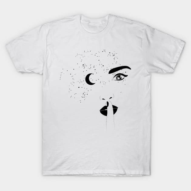 shh T-Shirt by ellehell